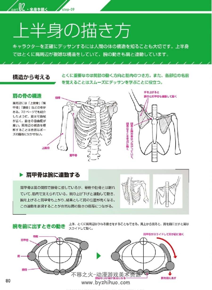 不同情景的简单易懂的漫画人物绘制技巧 PDF 百度网盘下载 195p