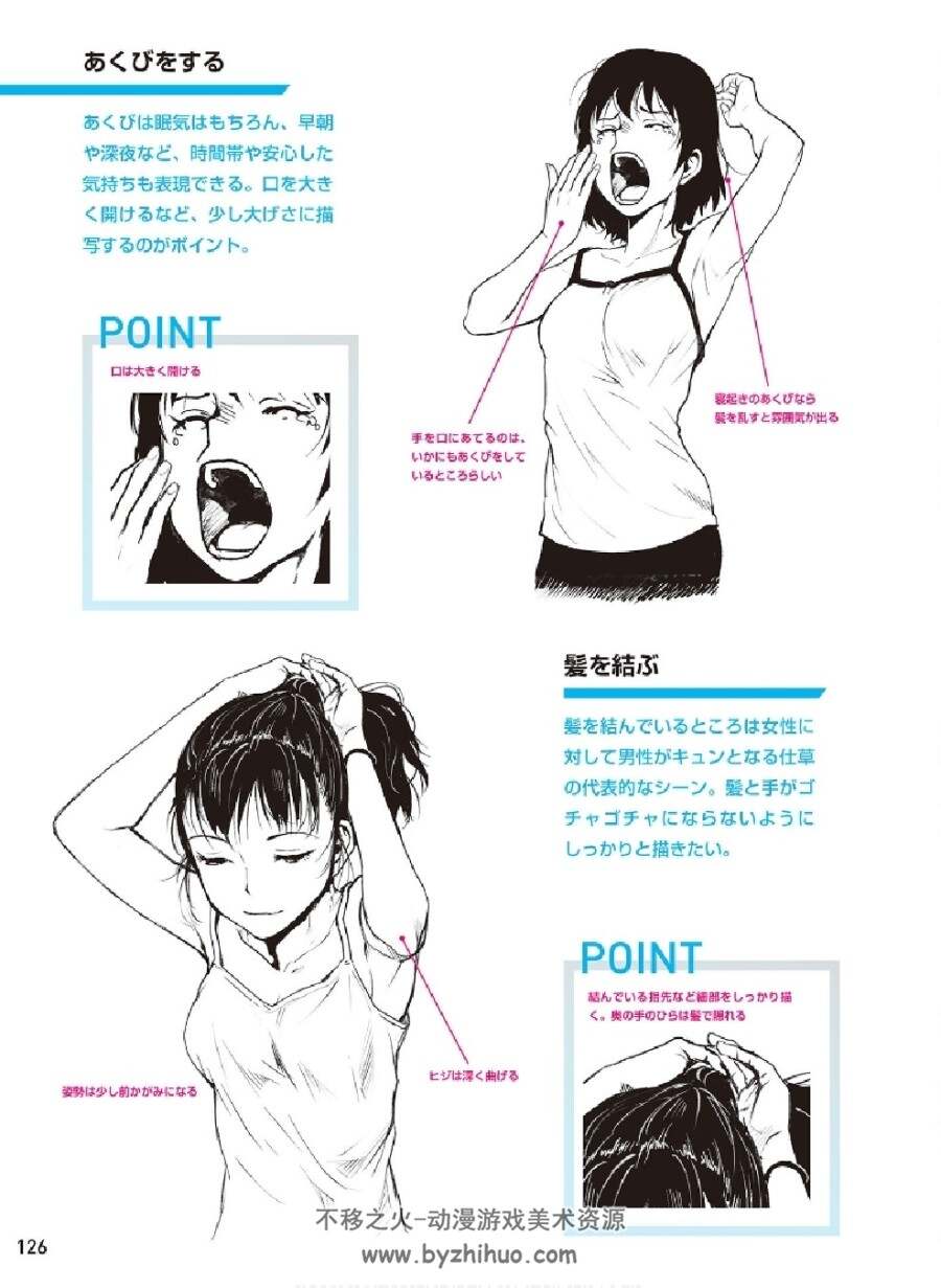 不同情景的简单易懂的漫画人物绘制技巧 PDF 百度网盘下载 195p