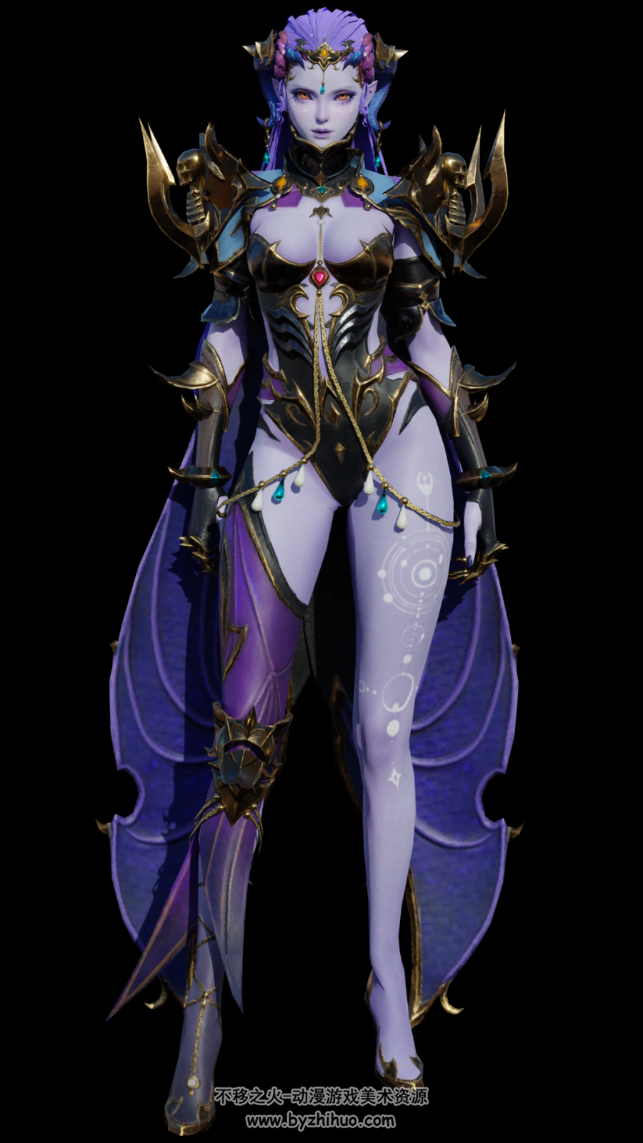 OverHit Hades 长腿御姐3d模型 百度网盘下载