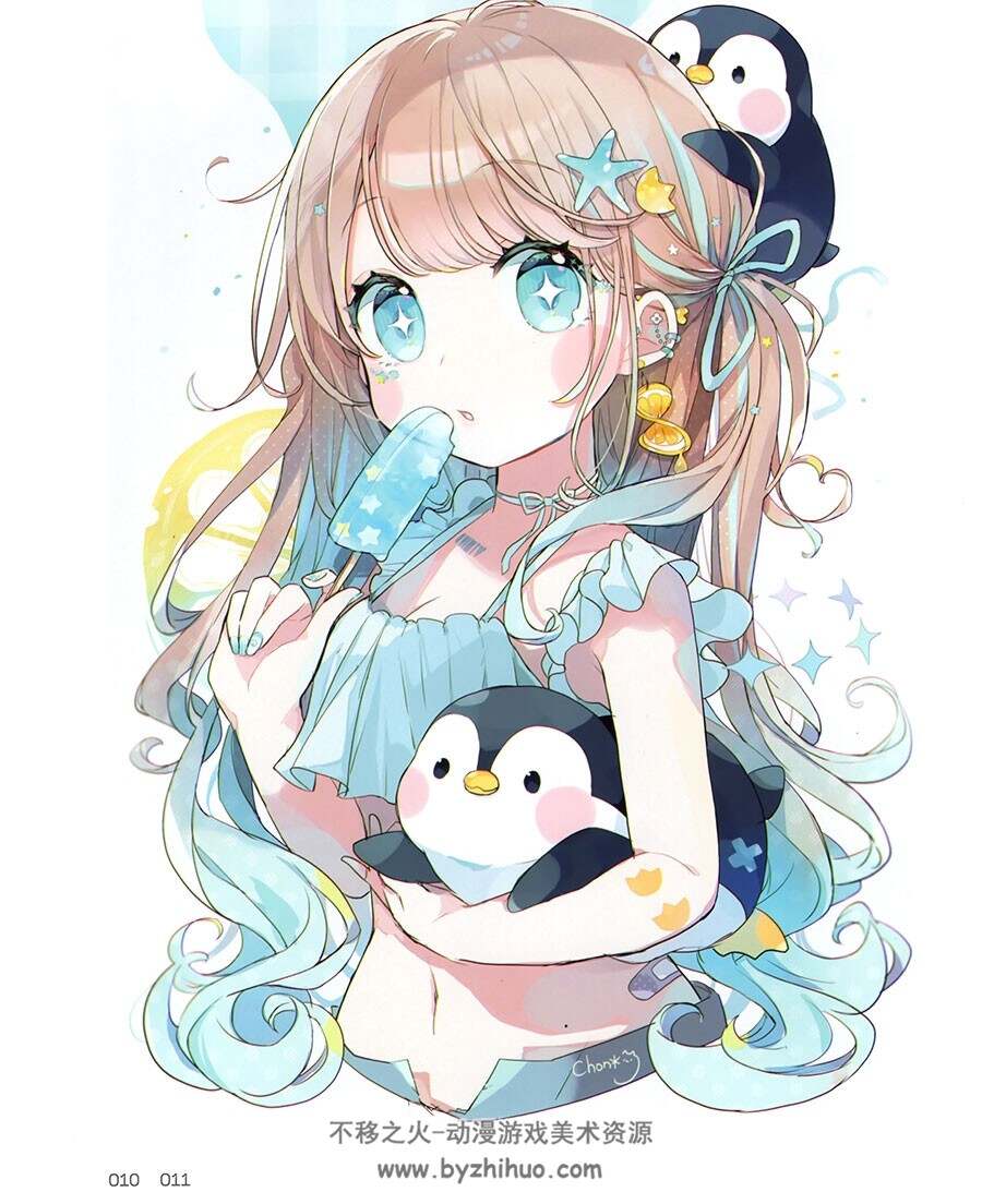 ちょん＊画集 Polaris＊二次元素材百度网盘下载 150P