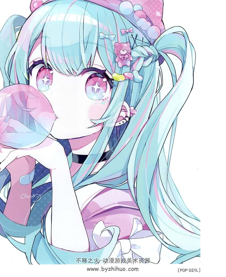 ちょん＊画集 Polaris＊二次元素材百度网盘下载 150P