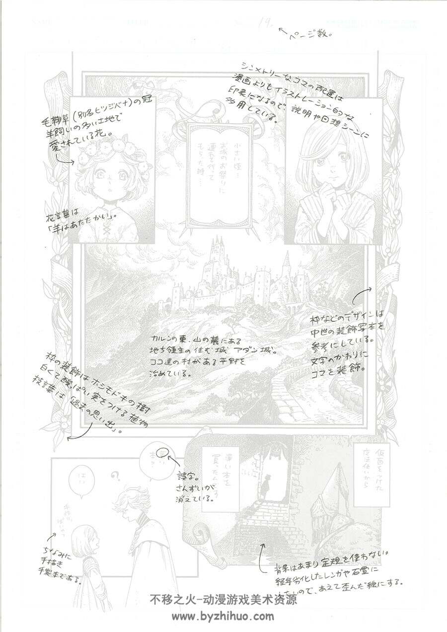 とんがり帽子のアトリエ Reproduction Selection 插画集 百度网盘下载