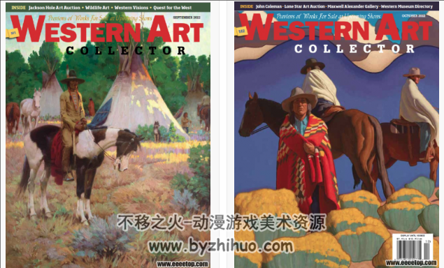 Western Art Collector 2022年全12册美版 百度网盘下载