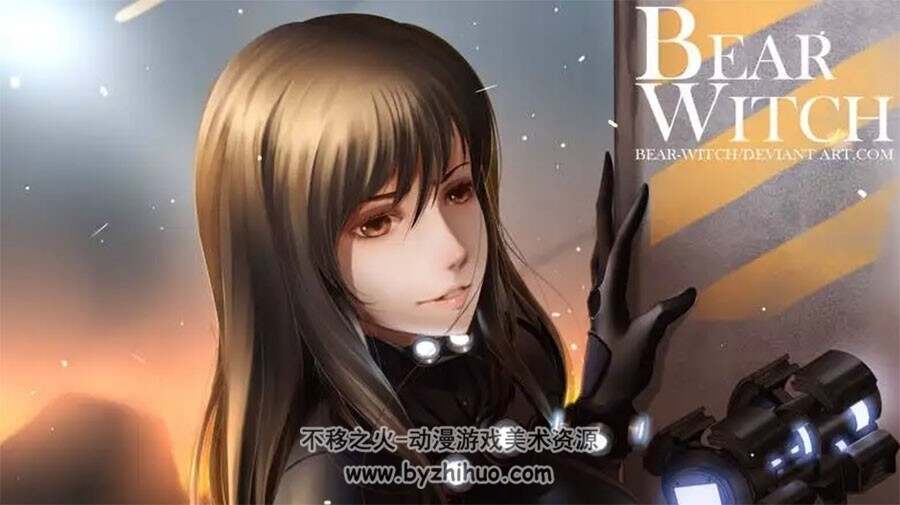 Witchzz BearWitch插画 个人收藏版