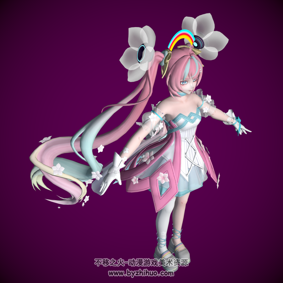 桃花妖 3d模型 百度网盘下载