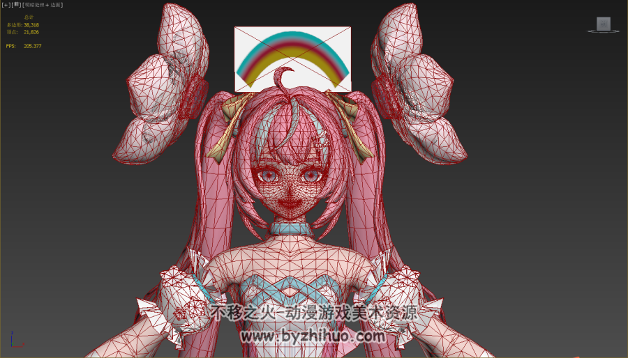 桃花妖 3d模型 百度网盘下载
