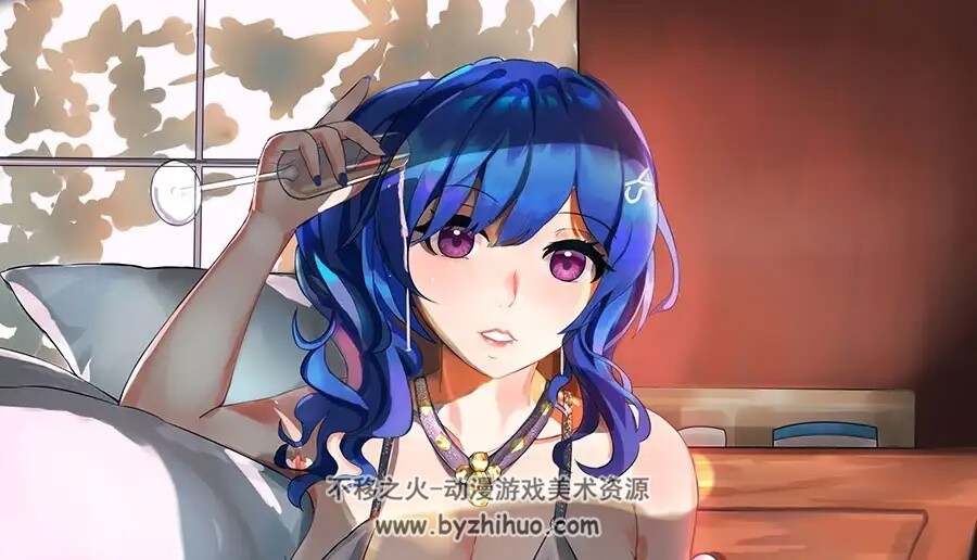 碧蓝航线:圣路易斯 圣姨插画图包 220P 452MB