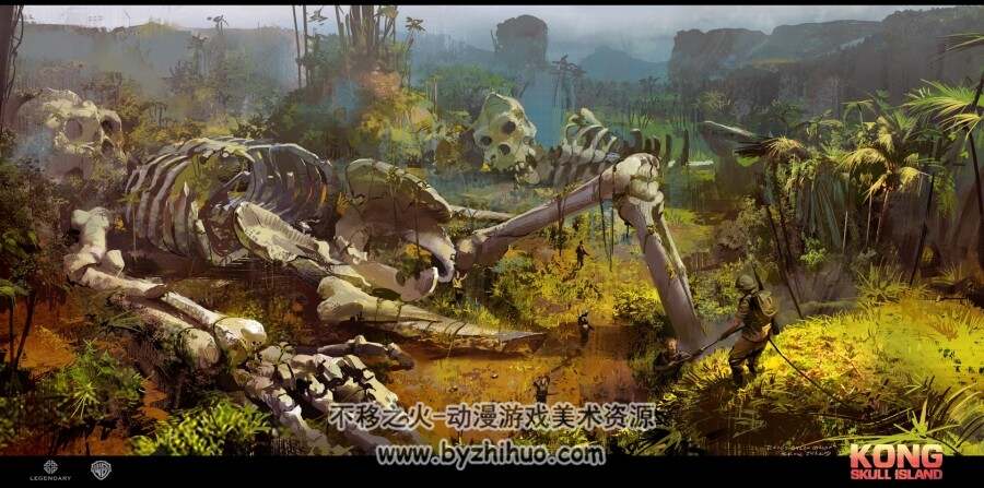 金刚骷髅岛 SKULL ISLAND 影视概设 百度网盘下载