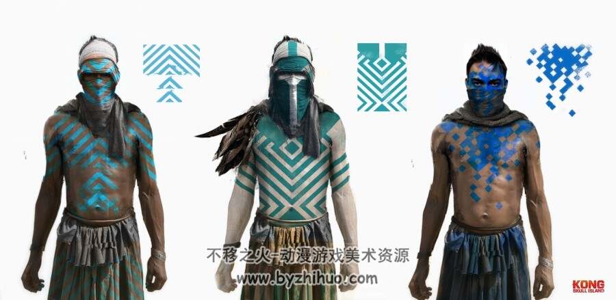 金刚骷髅岛 SKULL ISLAND 影视概设 百度网盘下载