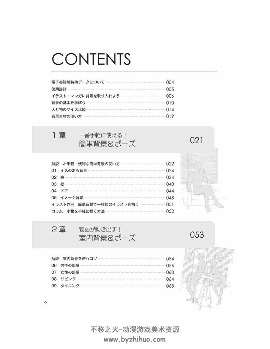 キャラポーズ入り背景集 基本の室内・タウン・自然編 附光盘内容 百度云