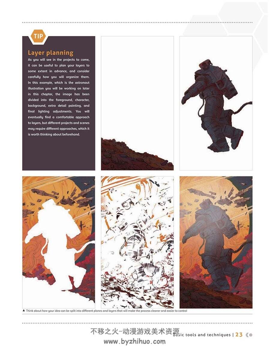 Beginner's Guide to Digital Painting in Photoshop 2nd Edition photoshop教程 百度云