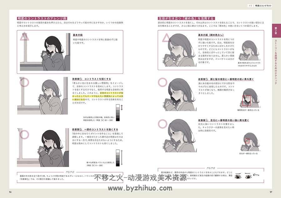 ストーリーが伝わる背景つきキャラクターイラストの描き方 背景角色下载