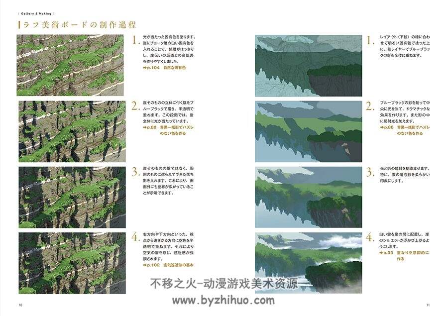 アニメスタジオで教わる背景画の大原則 背景绘画基本原理 百度网盘下载