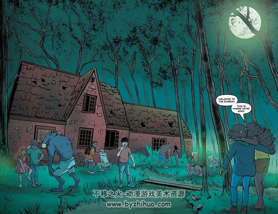 Goosebumps Secrets of the Swamp 鸡皮疙瘩-沼泽 1-3英文漫画 百度网盘观看