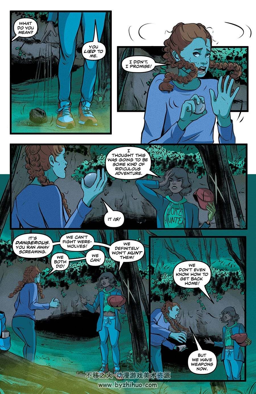 Goosebumps Secrets of the Swamp 鸡皮疙瘩-沼泽 1-3英文漫画 百度网盘观看