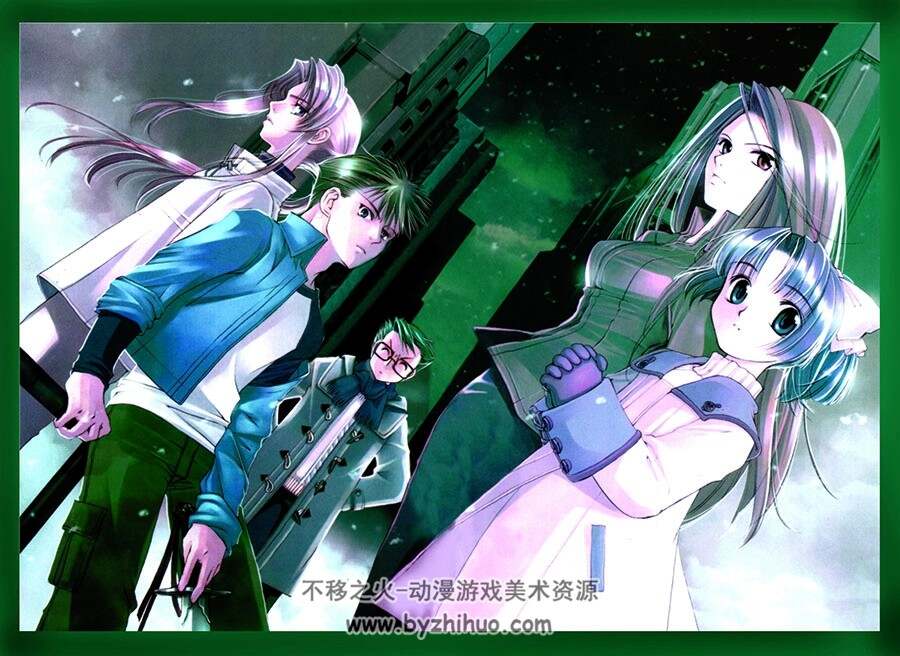 椎名优画集2 幻灯庭园 插画集 百度网盘下载 45P