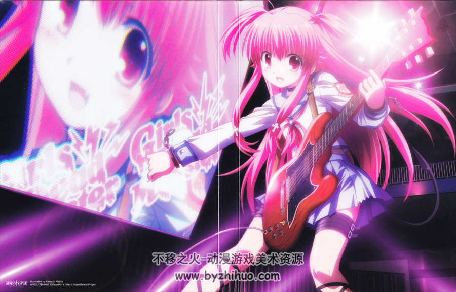 天使的心跳 Angel Beats!  光盘特典等扫描件 百度网盘下载