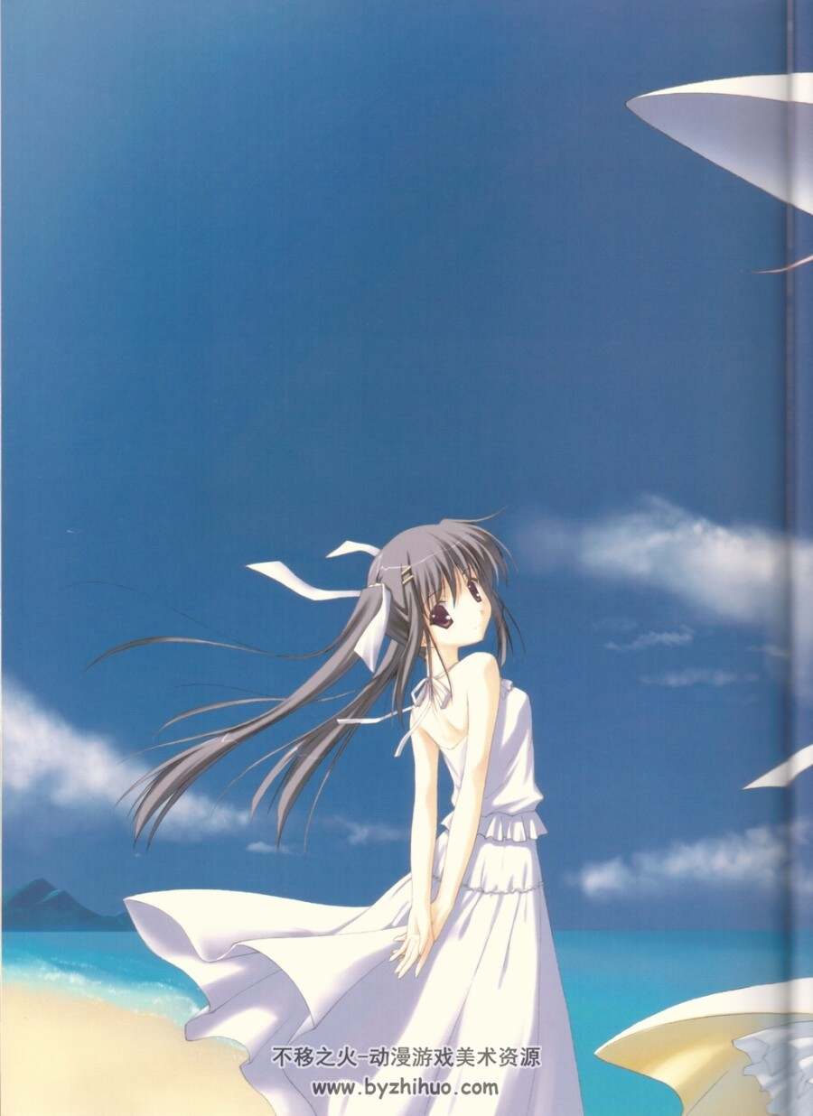七尾奈留画集 なないろあいす 88p（缺页）扫描件 百度网盘下载