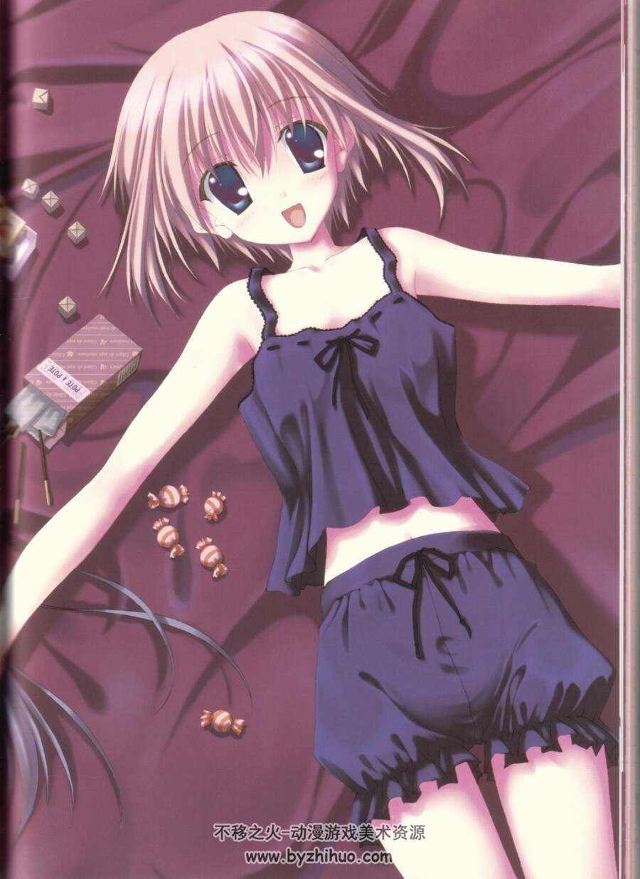 七尾奈留画集 なないろあいす 88p（缺页）扫描件 百度网盘下载
