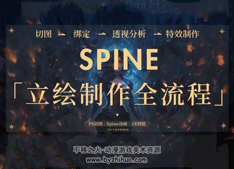 游戏立绘《异次元女神》动效制作开发【Spine + AE 】