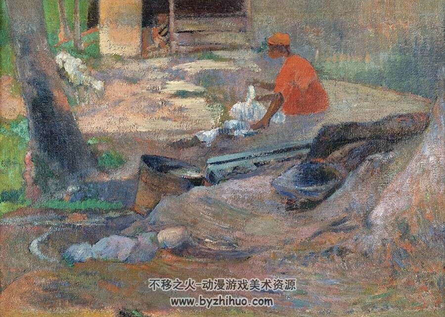 保罗 高更 131幅油画作品图包 tif格式 百度网盘下载