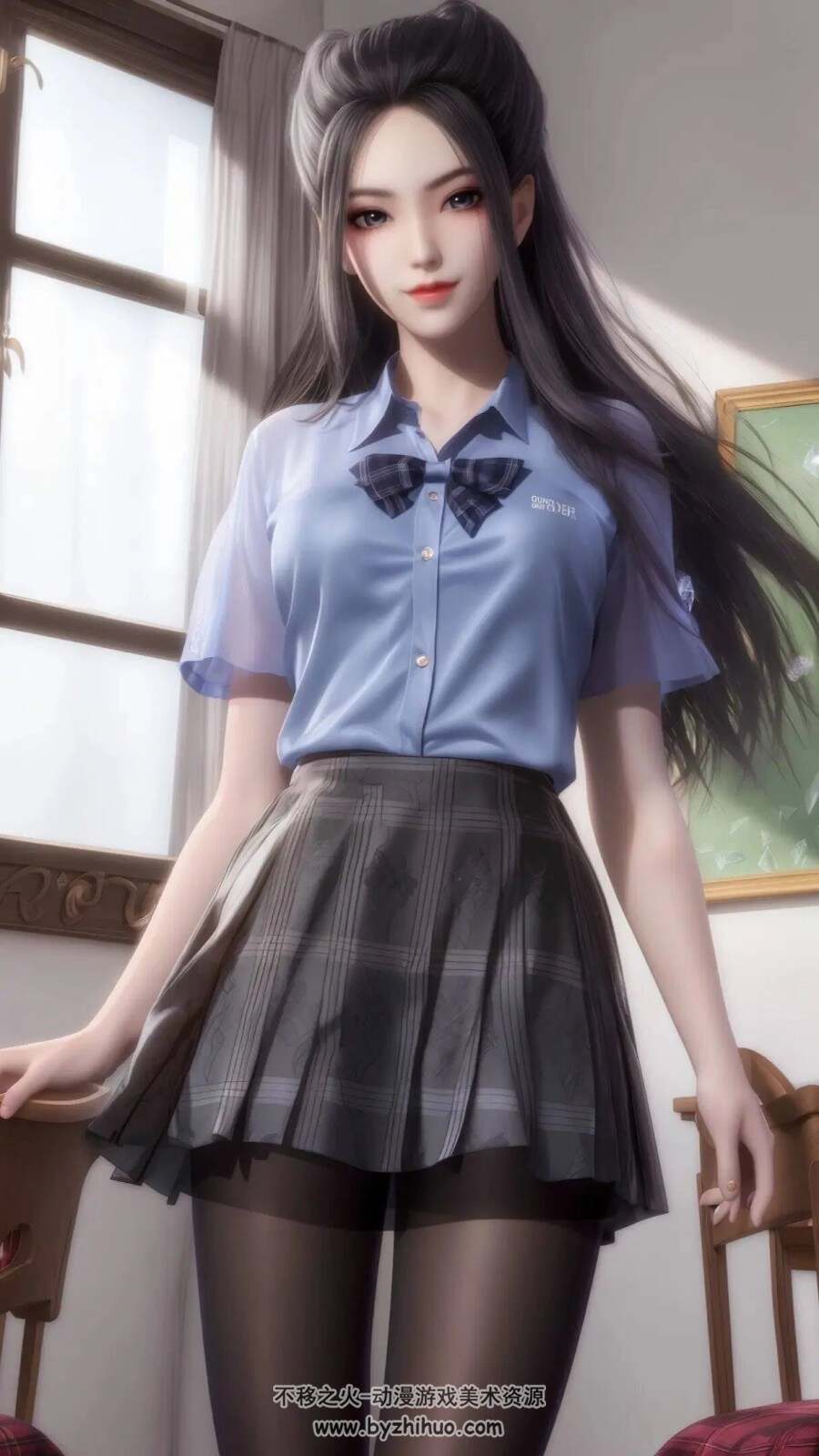 AI绘画 焰灵姬壁纸插画图包 百度网盘下载