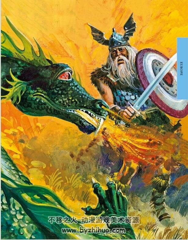 神话传说 视觉百科Myths Legends 原版大图 百度网盘下载