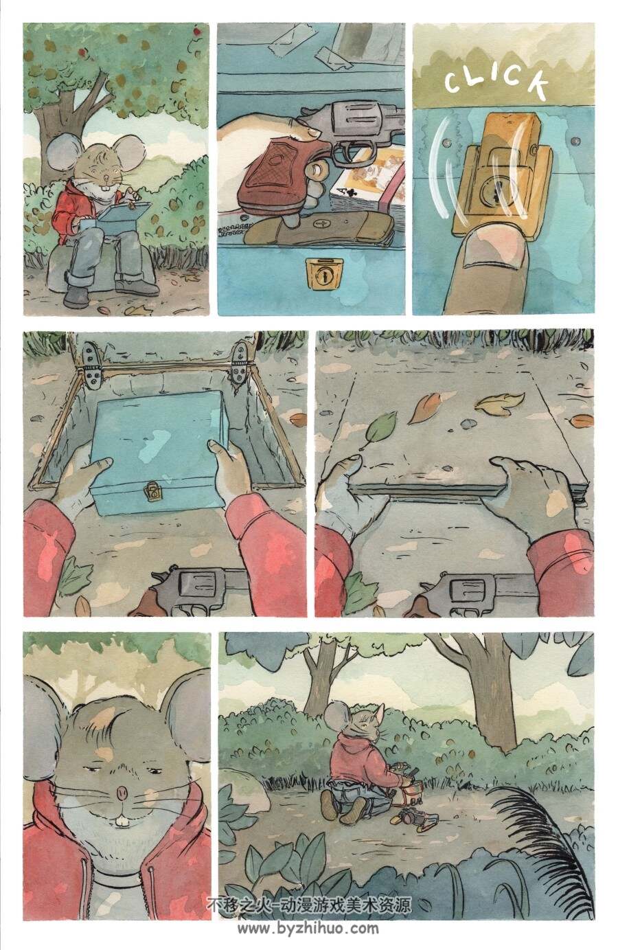 Beneath the Trees Wher e Nobody Sees 在无人看见的树下 4-6册 Patrick Horvath 百度网盘