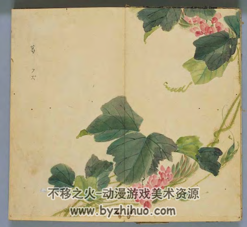 诗经 手绘植物 PDF格式连环画 百度网盘下载