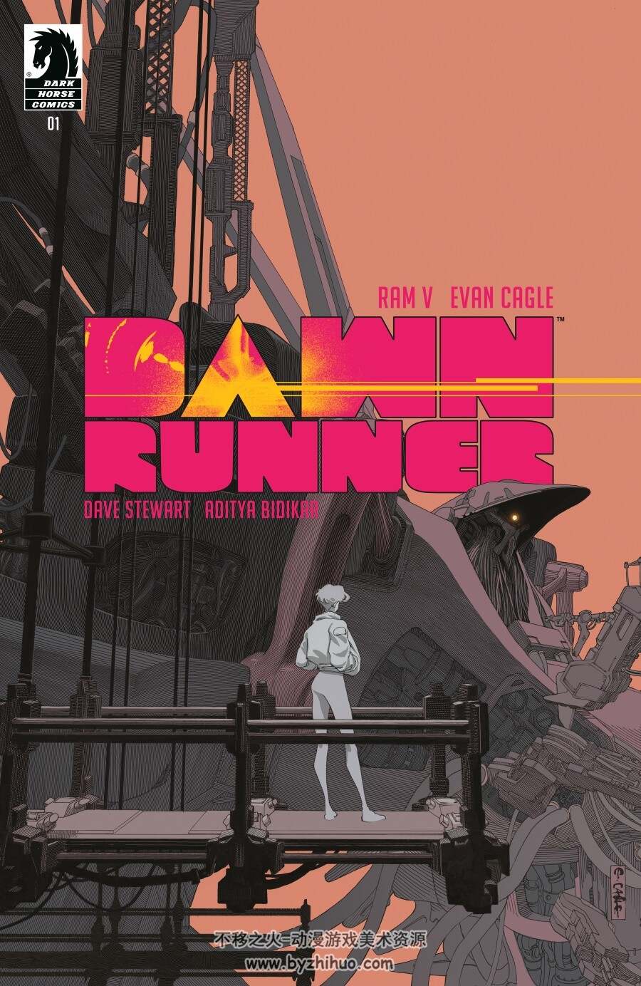 Dawnrunner 第一册 英文漫画 Ram V.Evan Cagle 百度网盘下载