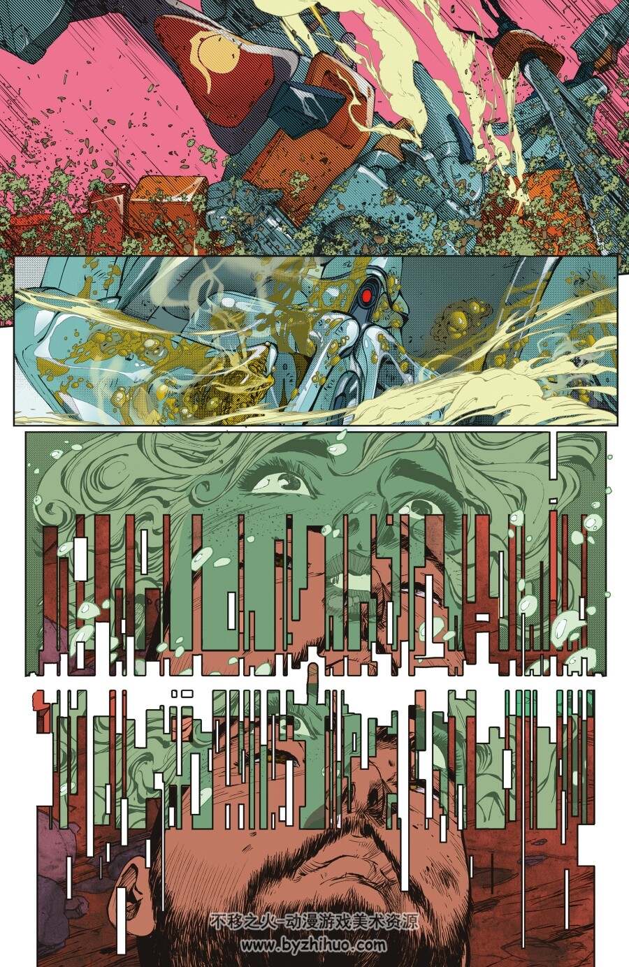 Dawnrunner 第一册 英文漫画 Ram V.Evan Cagle 百度网盘下载