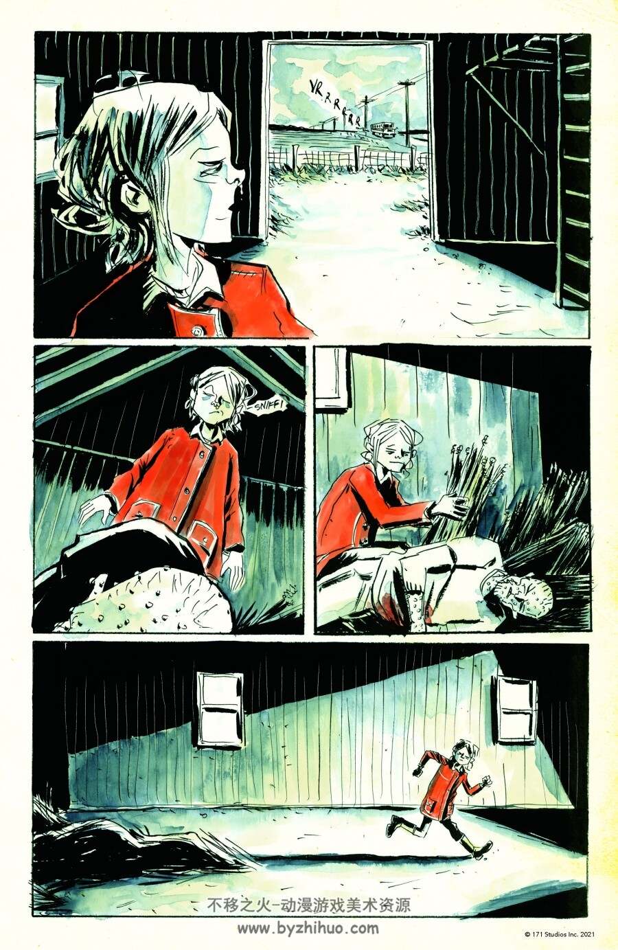 Fishflies 第一册 Jeff Lemire Shawn Kuruneru 英文 百度网盘下载