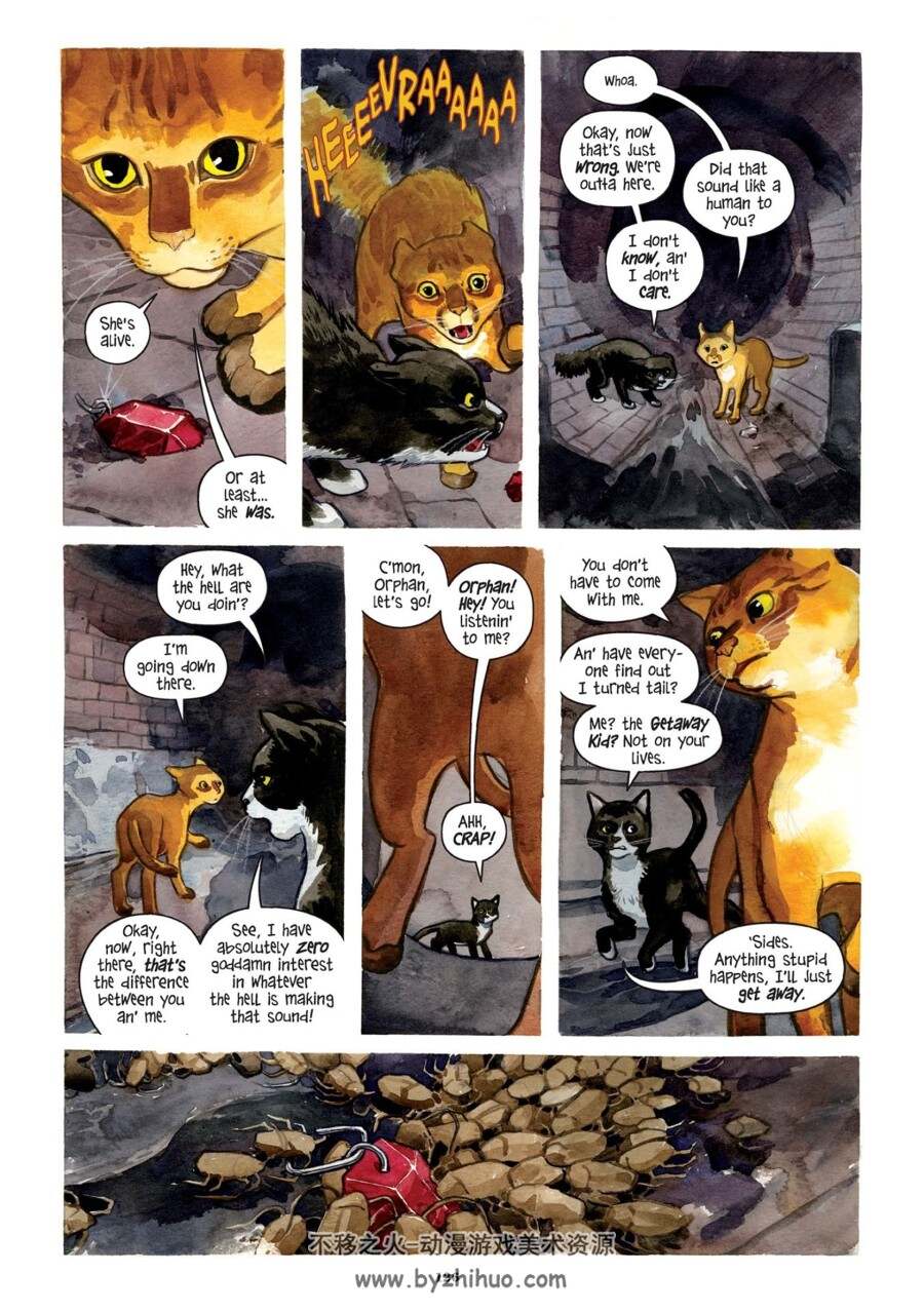 Beasts of Burden 全四册 英文 动物 漫画 Evan Dorkin 百度网盘下载