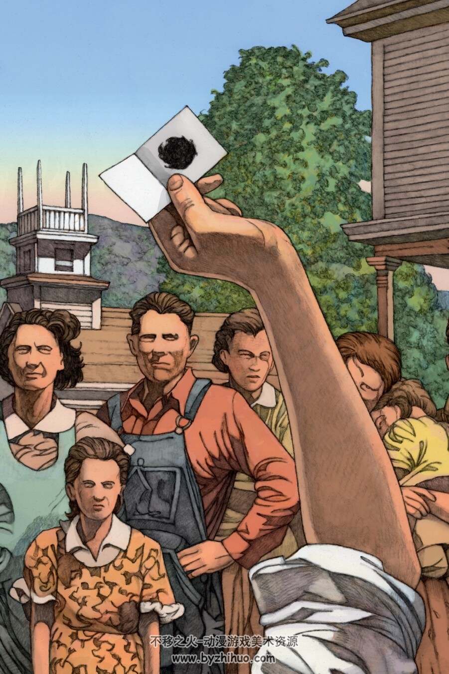 The Lottery 全一册 英文 图像小说 Miles Hyman Shirley Jackson 百度云下载