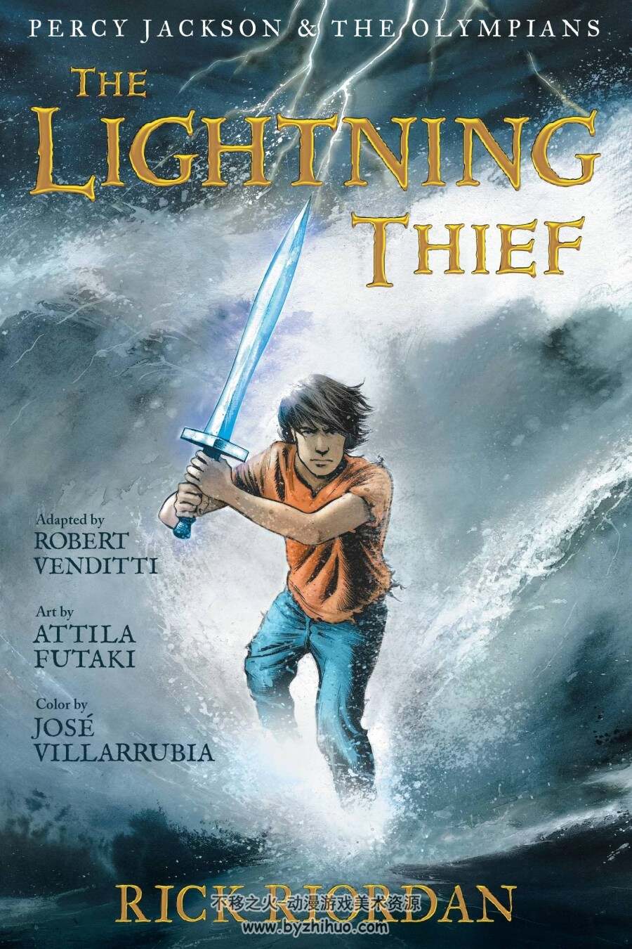 Percy Jackson and the Olympians波西杰克逊与奥林匹亚众神 1-3册 英文 图像小说下载