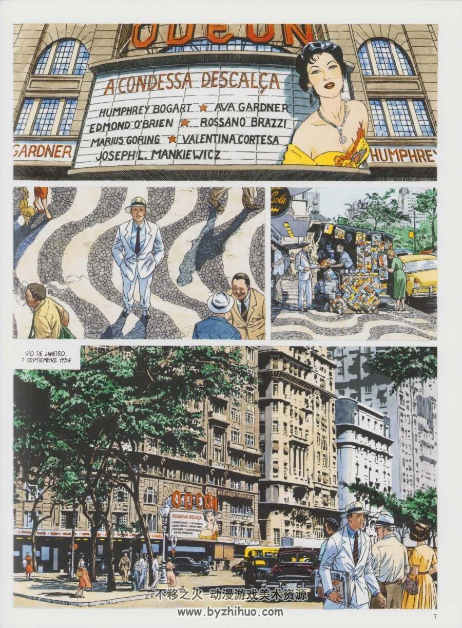 Ava 爱娃·加德纳传记漫画Ana Mirallès 百度网盘下载
