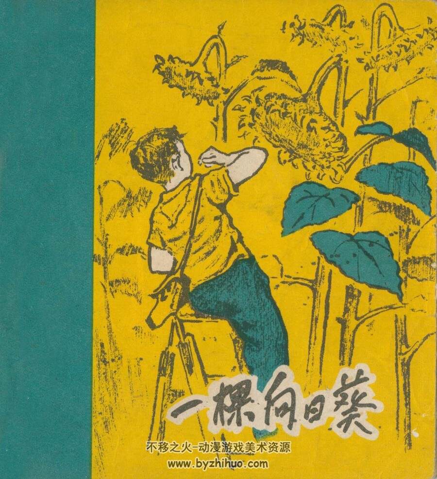 一棵向日葵 人美 1958 PDF格式连环画 百度网盘下载