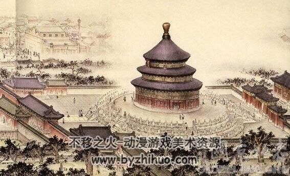 老北京中轴凤物图 jpg格式 百度网盘下载