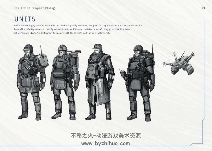 THE ART OF TEMPEST RISING 风暴崛起 设定集 百度网盘下载