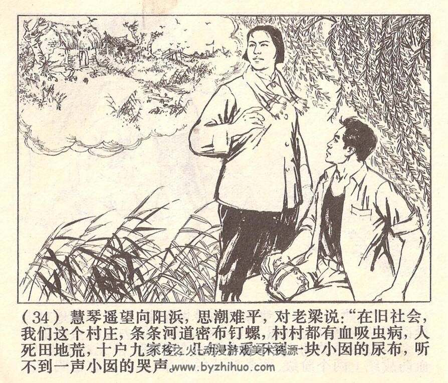 血防线上 上海人民 1973 PDF格式连环画 百度网盘下载
