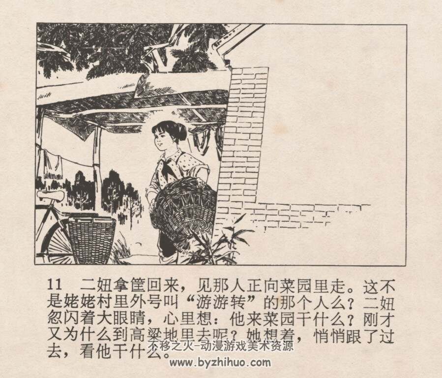 二妞把关 仿印 天津人民 1977 PDF格式连环画 百度网盘下载