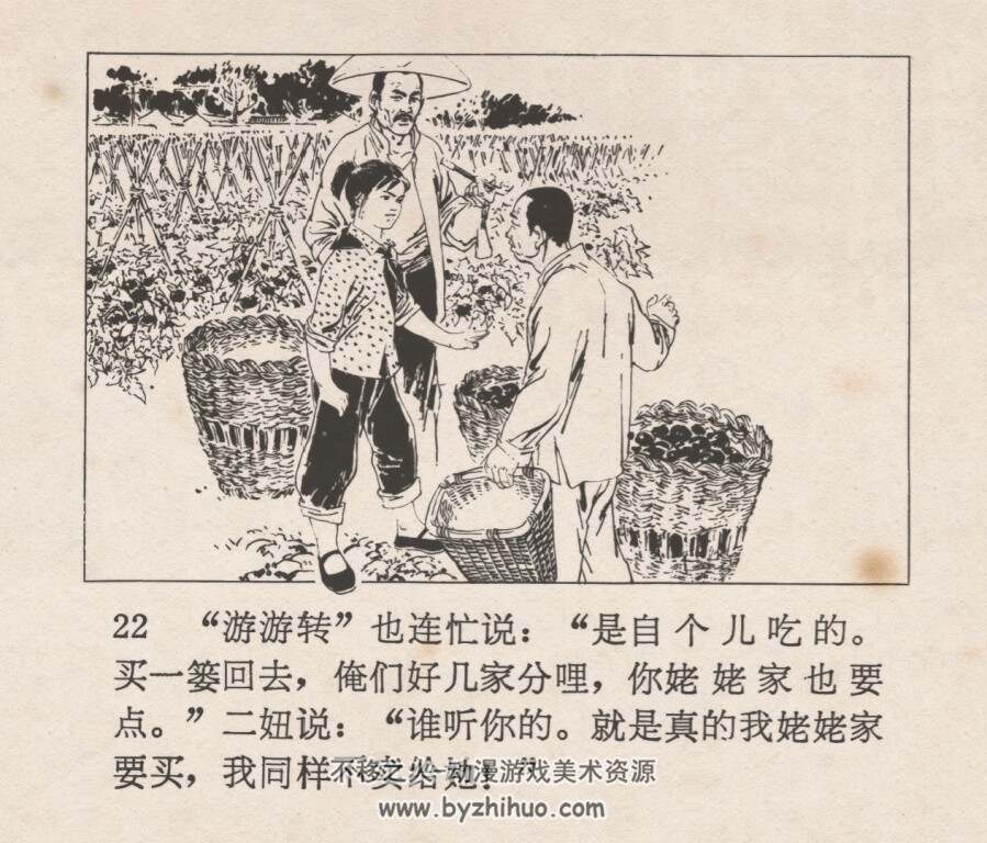 二妞把关 仿印 天津人民 1977 PDF格式连环画 百度网盘下载