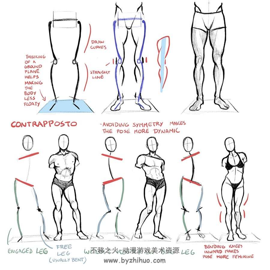 画师Miyuli(miyuliart) Art Tips 2018 美术绘画素材包 百度网盘下载