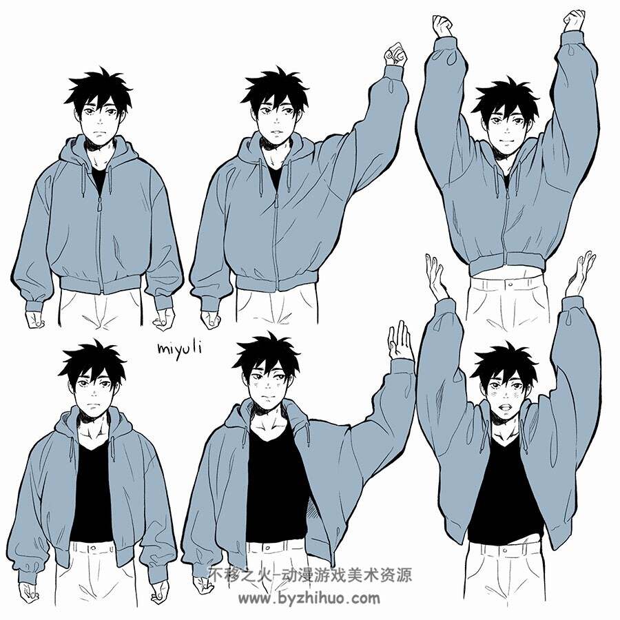 画师Miyuli(miyuliart) Art Tips 2019 美术绘画教程素材包 百度网盘下载