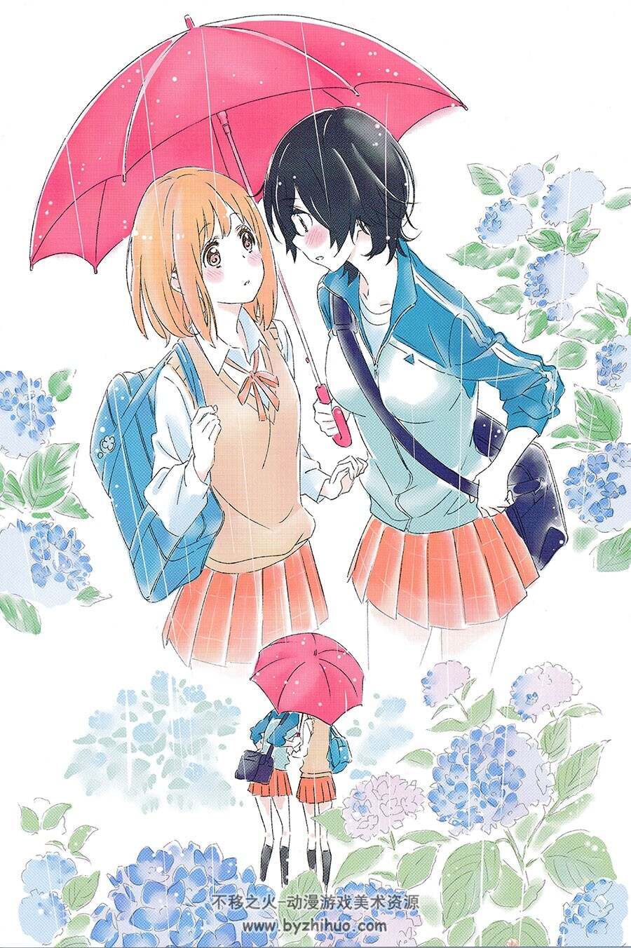 あさがおと加瀬さん。牵牛花与加濑同学 小画集 BD BOOKLET 百度网盘下载