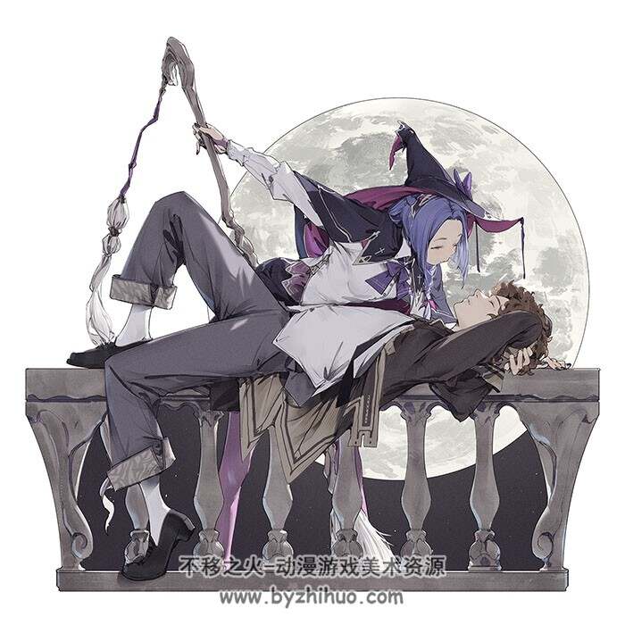 画师染平かつ(Katsu Somehira）二次元插画图包 百度网盘下载