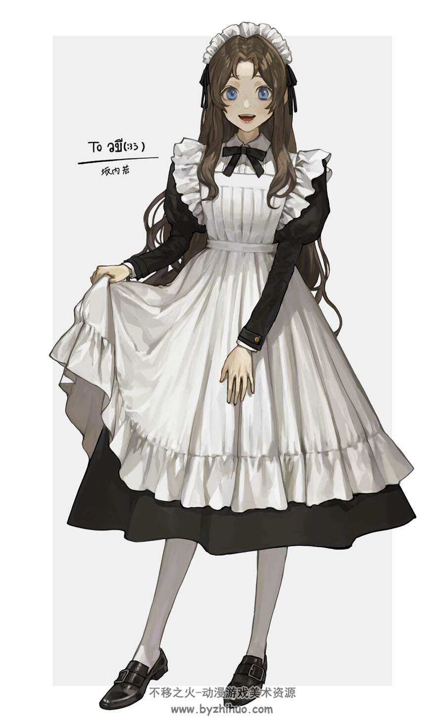 画师坂内若 [sakauchiwaka] 插画图包 百度网盘下载