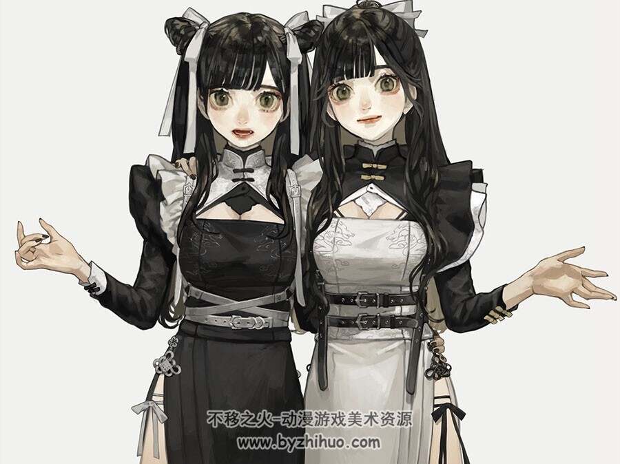 画师坂内若 [sakauchiwaka] 插画图包 百度网盘下载