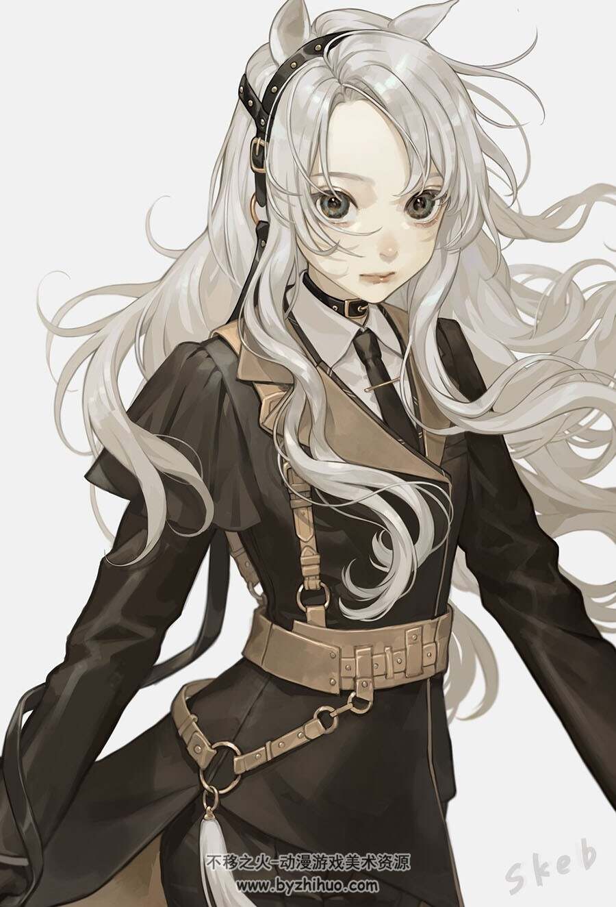 画师坂内若 [sakauchiwaka] 插画图包 百度网盘下载