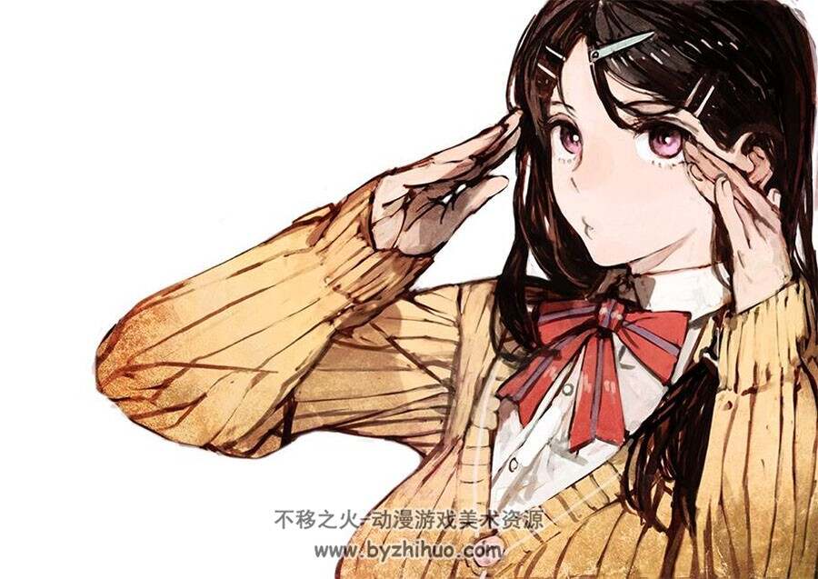 画师toi8 二次元插画壁纸图包 百度网盘下载